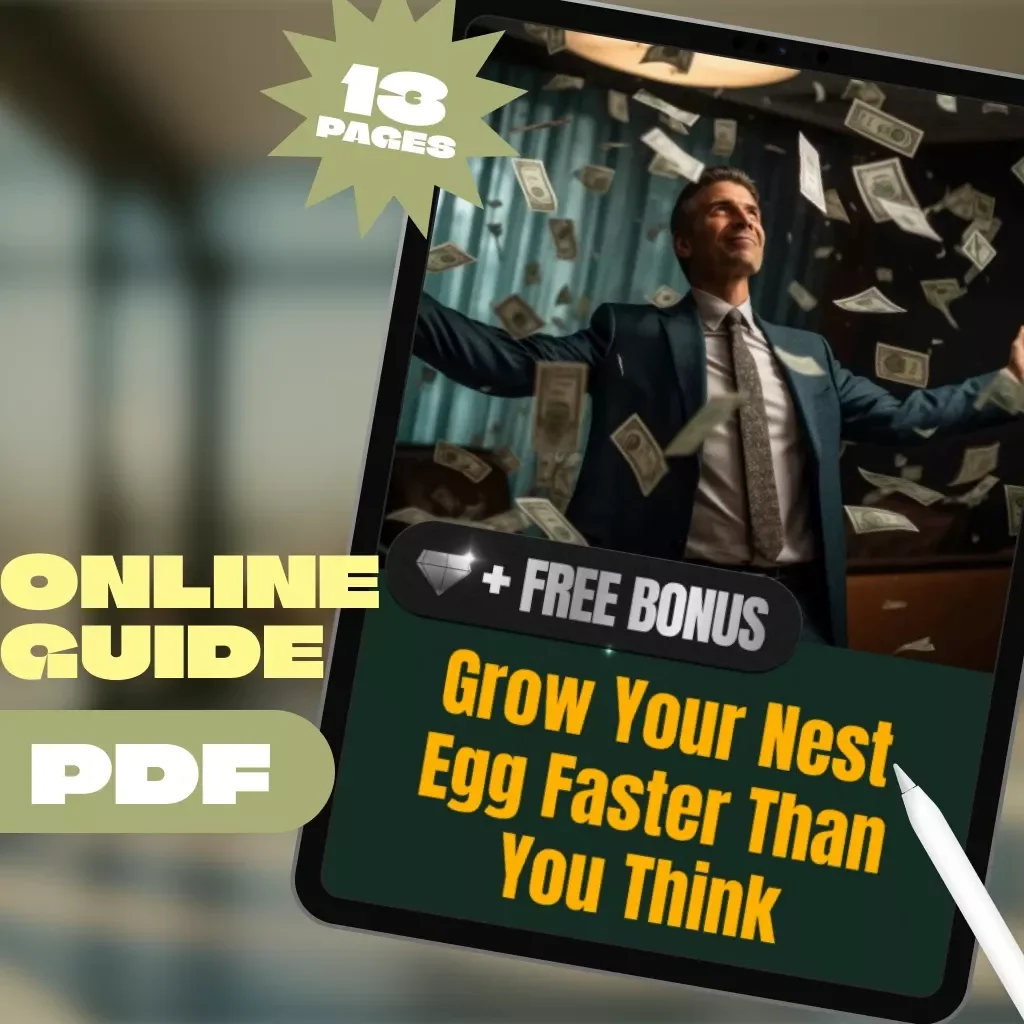 Grow Your Nest Egg Faster Than You Think | Retirement Planning with Compound Interest Guide | Digital Download eBook for Smart Saving