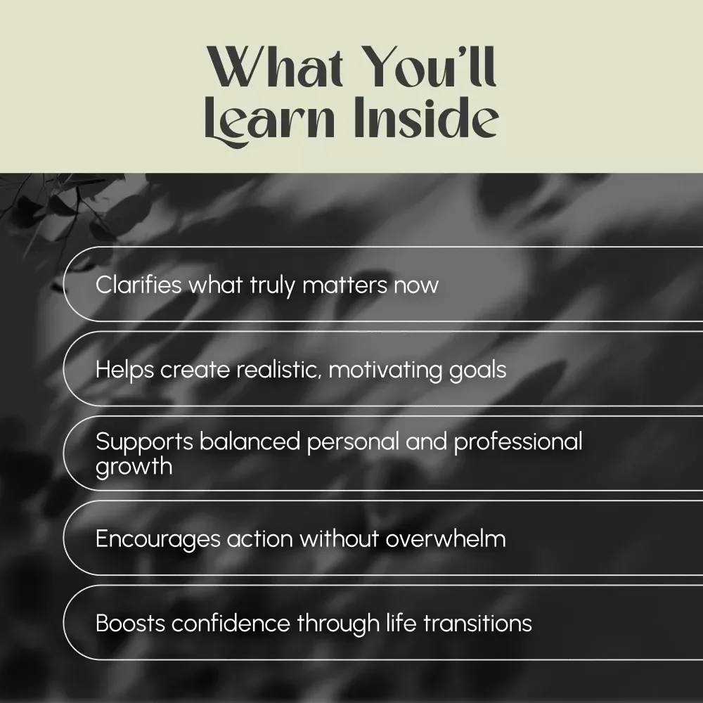Fresh Horizons at 50: A Practical Guide to Setting Meaningful Life Goals | Digital Guide on How to Set Life Goals at 50