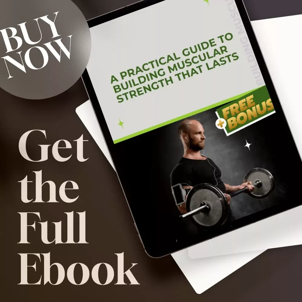 A Practical Guide to Building Muscular Strength That Lasts | Strength Training Workout eBook for Beginners to Advanced | Digital Download