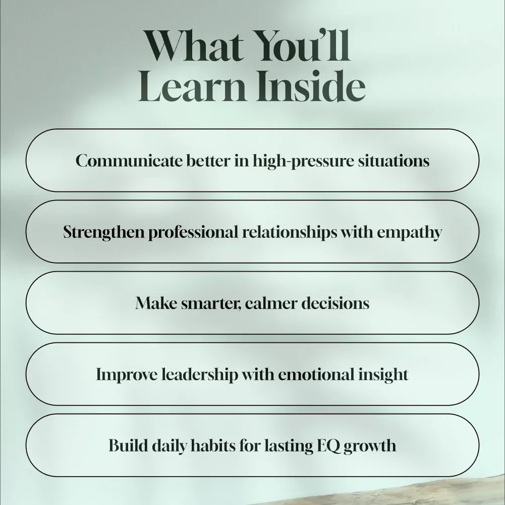 EQ at Work: How Emotional Intelligence Supercharges Your Career | Emotional Intelligence and Work Performance Guide | Career eBook for Professionals & Leaders