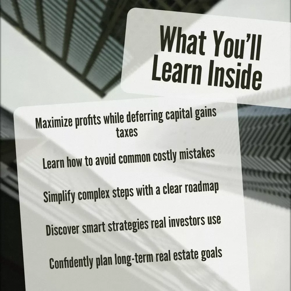 Mastering the 1031 Exchange | Real Estate Investment Strategy eBook | Digital Download Guide for Tax-Deferred Property Swaps