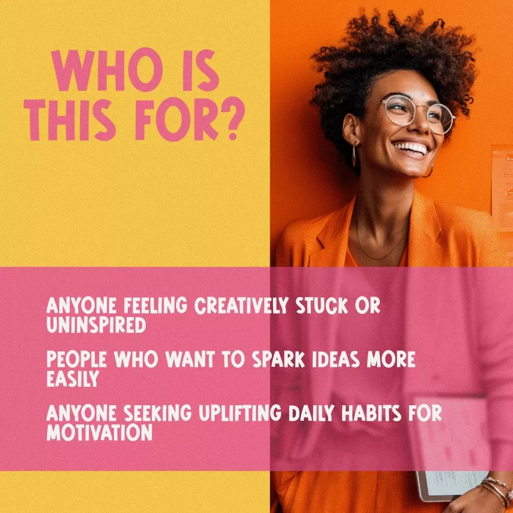 Your Ultimate Inspiration Igniter: Easy Steps to Spark and Sustain Your Creative Fire | Digital Checklist to Learn How to Become Inspired