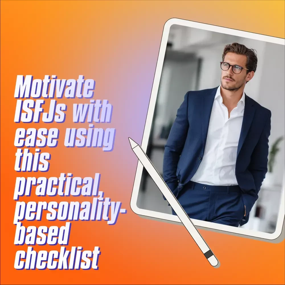 Checklist: Energize & Inspire Your ISFJ — The Ultimate Motivation Boost | How to Motivate ISFJ | ISFJ Motivation Checklist | Digital Download
