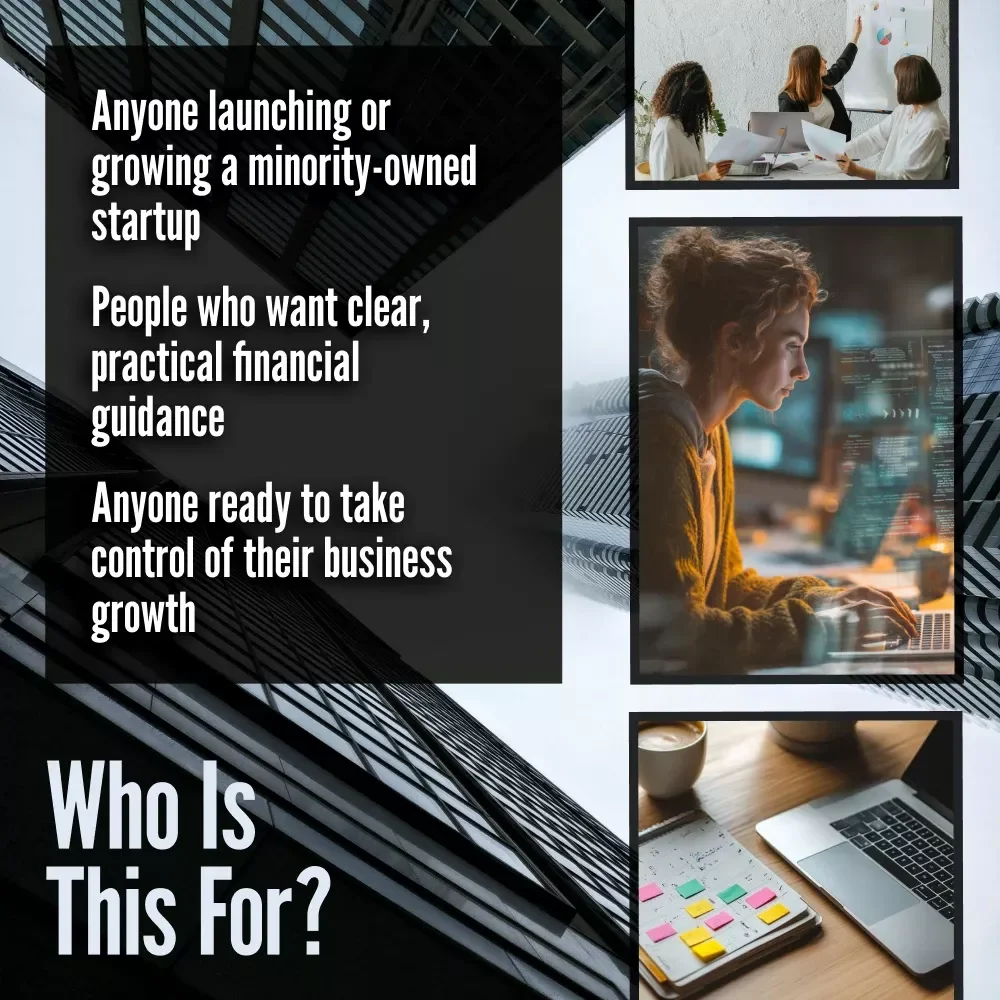 Financial Growth Mentorship for Minority-Owned Startups | Digital Guide for Business Success | Budgeting, Funding & Scaling Checklist for Minority Entrepreneurs