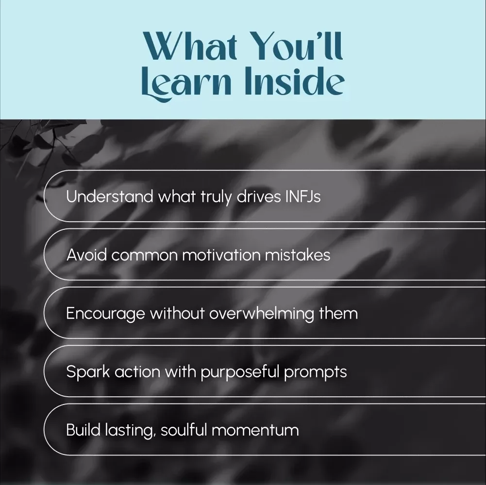 Fueling the Visionary: How to Motivate the INFJ Mind and Spirit | INFJ Guide eBook | How to Motivate INFJ Personality | Digital Download