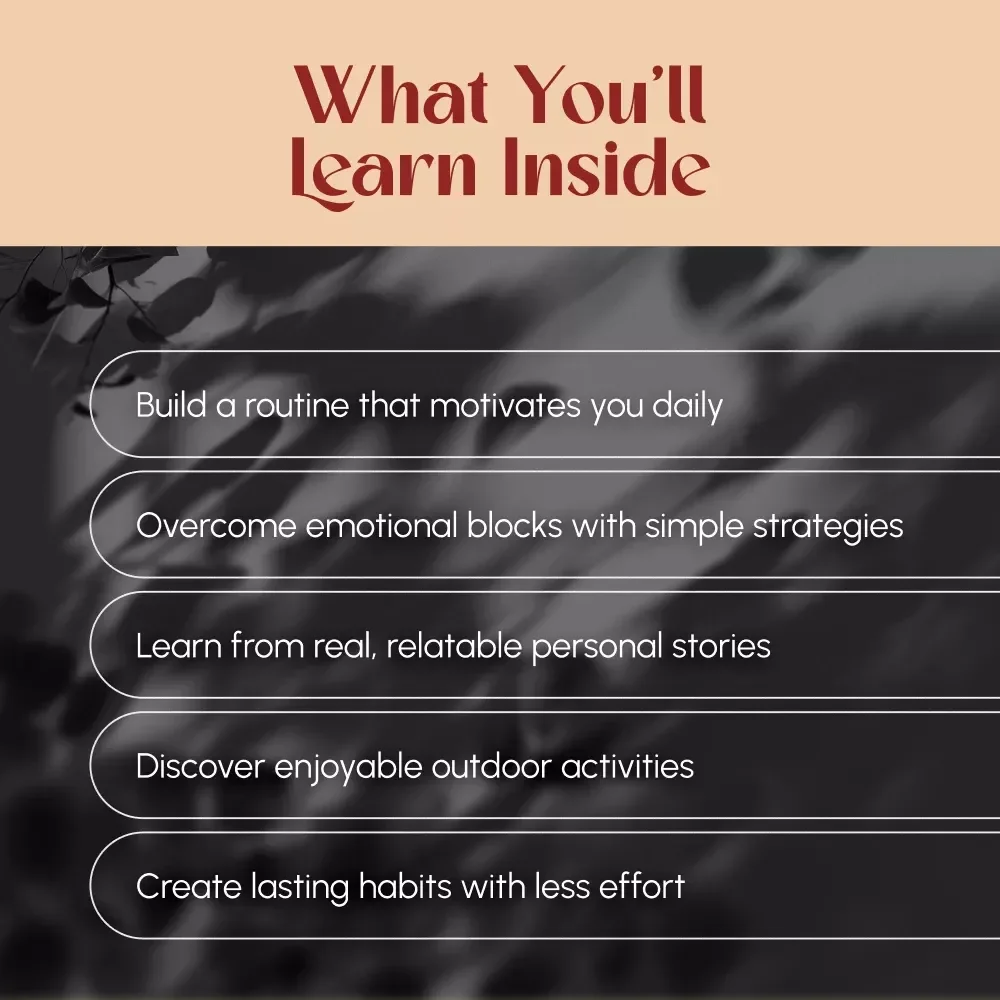 Step Out: Your Simple Guide to Finding Motivation and Leaving the House with Confidence – Digital Download | How to Get Motivated to Leave the House Guide for Anxiety and Low Mood