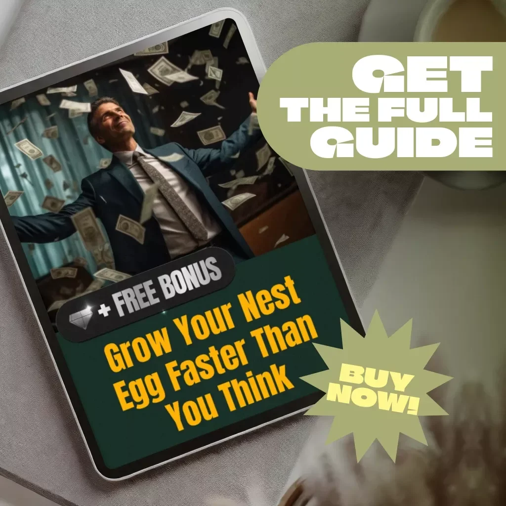 Grow Your Nest Egg Faster Than You Think | Retirement Planning with Compound Interest Guide | Digital Download eBook for Smart Saving