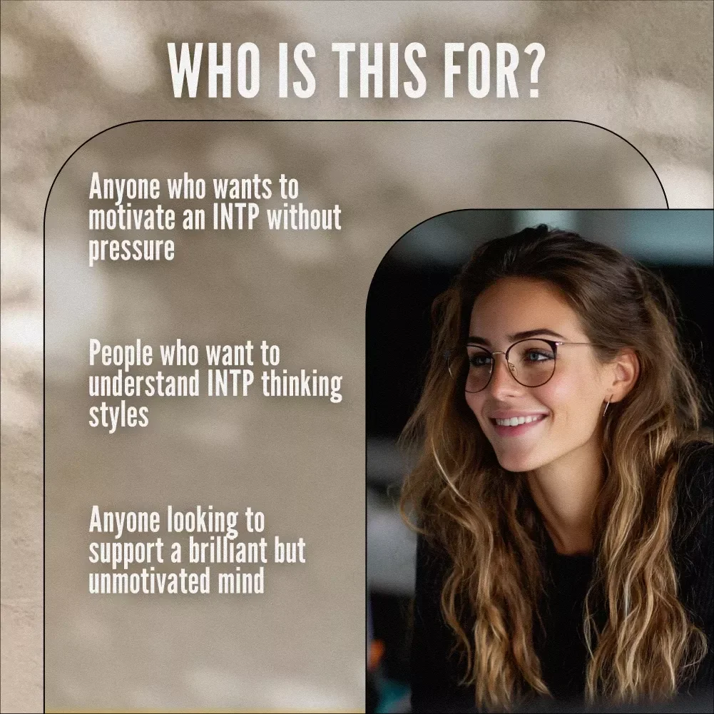 Checklist: “Ignite the INTP Spark — Your Quick Guide to Motivation Mastery” | INTP Motivation Guide | How to Motivate INTP Digital Download