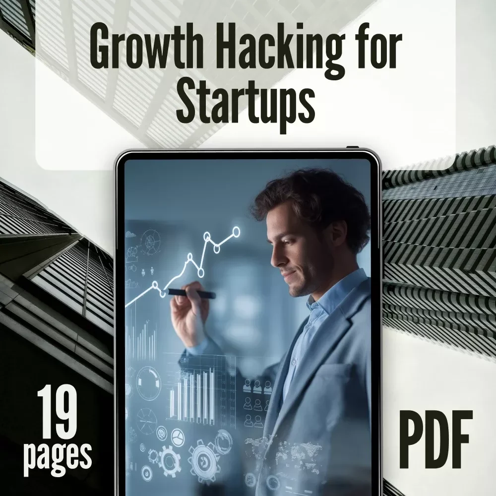 Growth Hacking for Startups eBook | Digital Download Guide for Entrepreneurs, Founders & Small Business Owners | Growth Hacking for Startups PDF