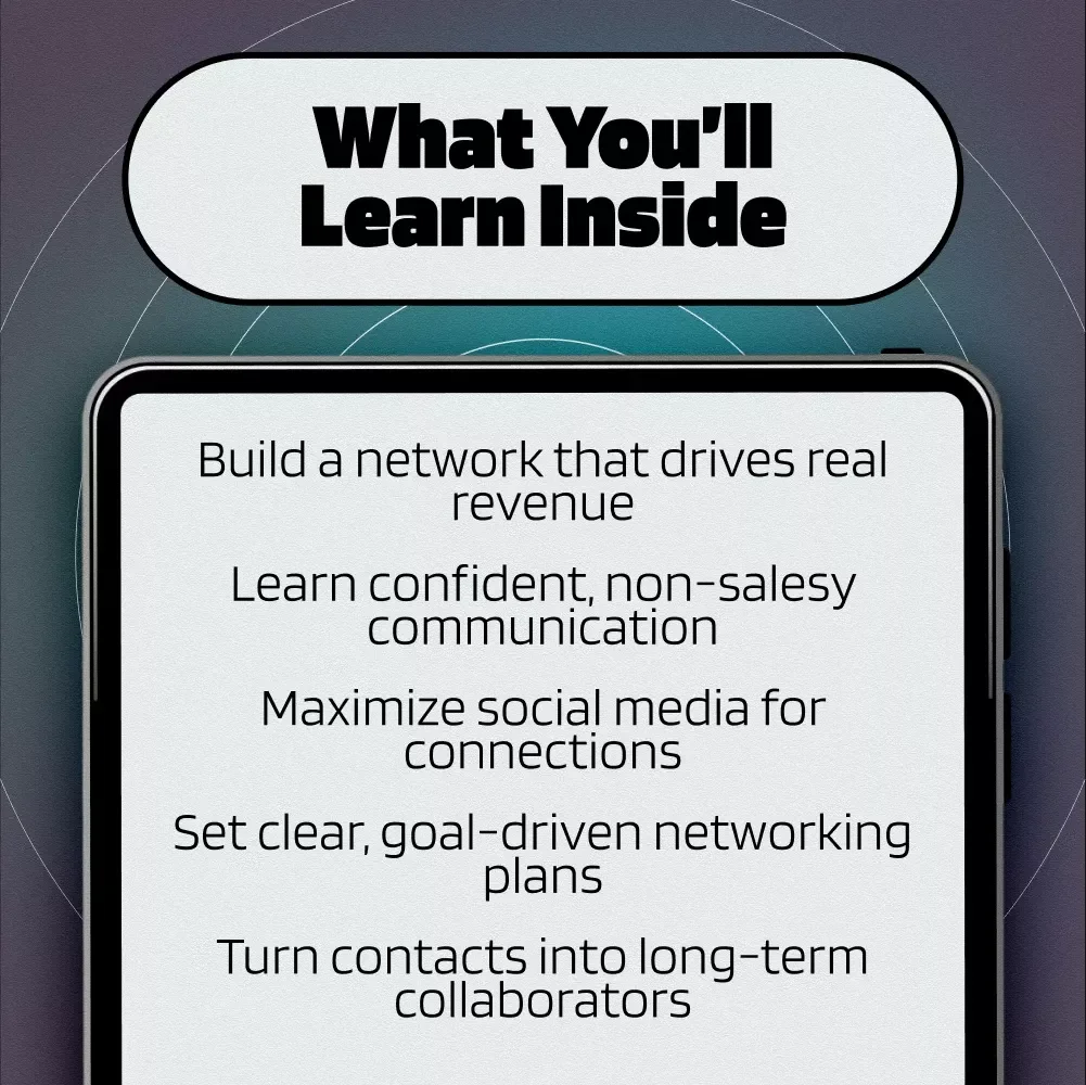 Revenue Grows Where Networking Flows | Networking Tactics to Unlock Revenue Potential | eBook for Entrepreneurs & Sales Pros | Digital Download