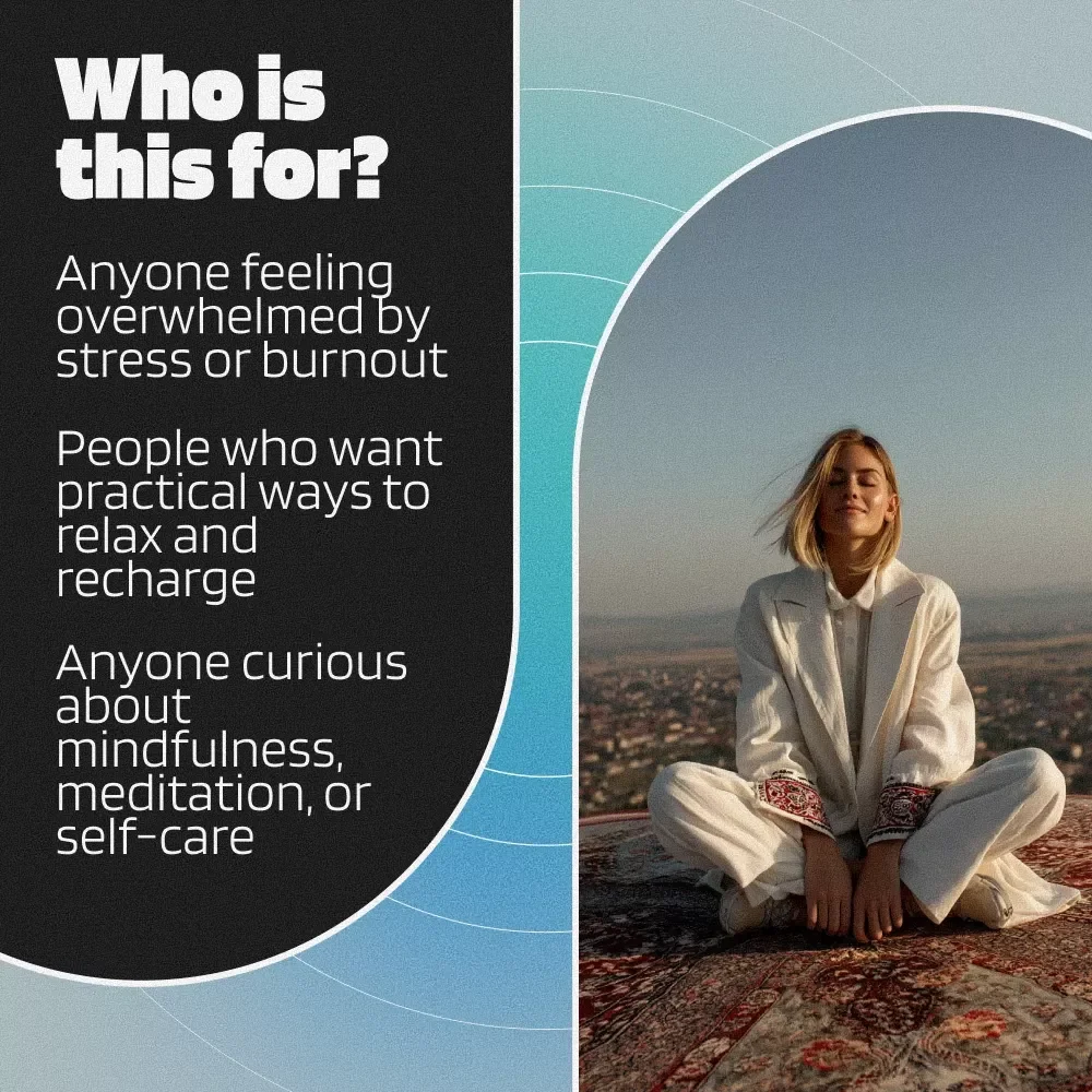 Your Guide to Finding Calm, Clarity, and Energy – Relaxation eBook for Mindfulness, Stress Relief, and Wellness