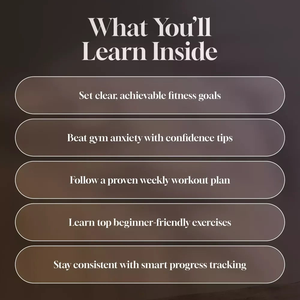 The StrongHER Beginner’s Gym Guide for Women | Workout Routine for Female Beginners | Digital Gym Guide eBook PDF