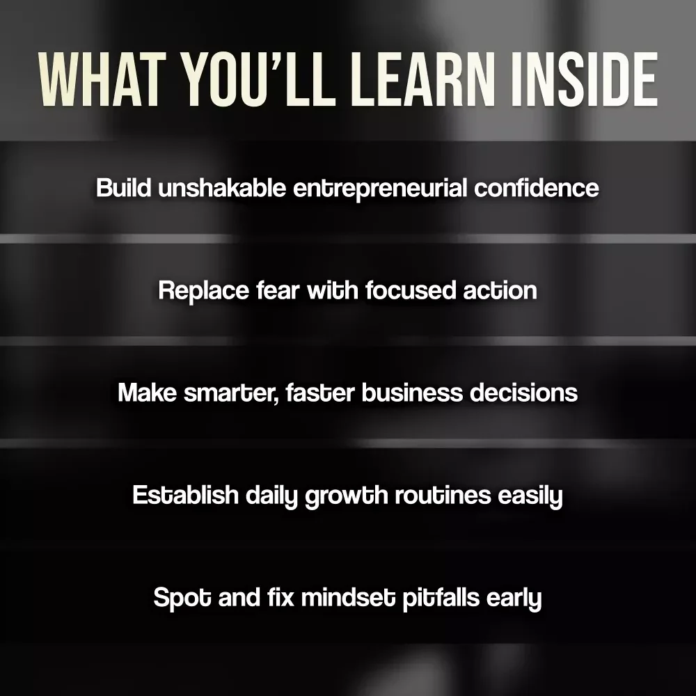 Think Like a Winner – Entrepreneur Mindset Development Guide for Business Success | Digital Download eBook for New Entrepreneurs