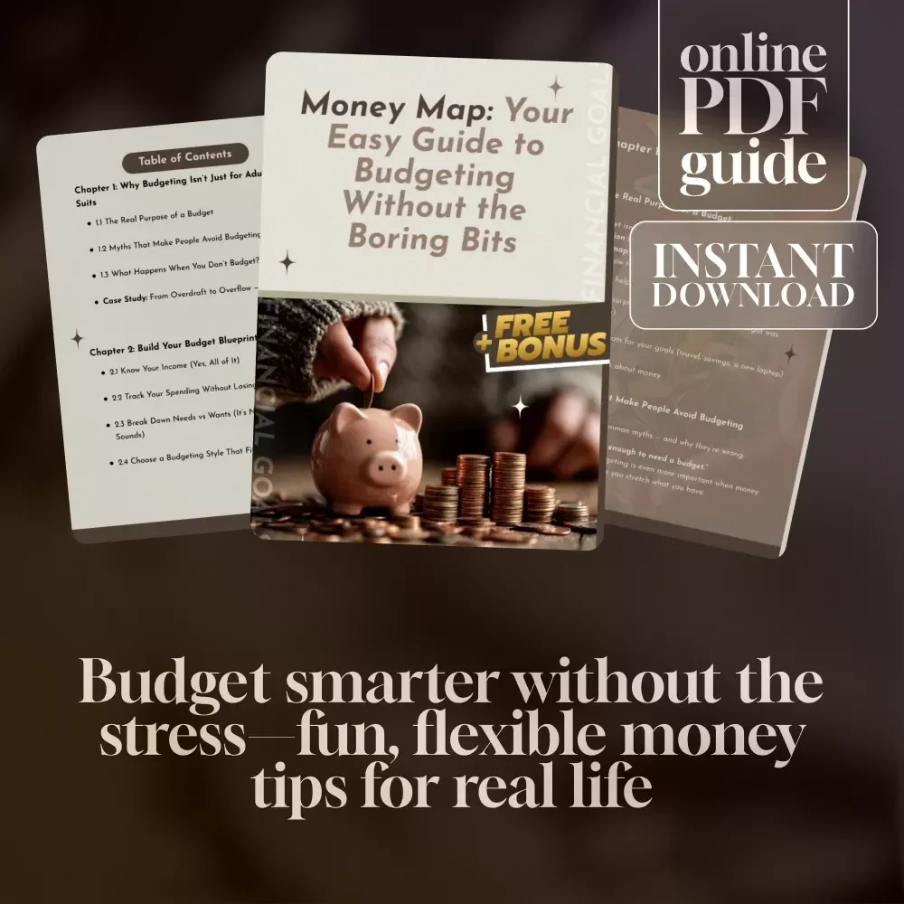 Money Map: Your Easy Guide to Budgeting Without the Boring Bits | Digital Budget Plan Guide | How to Do a Budget Plan eBook PDF