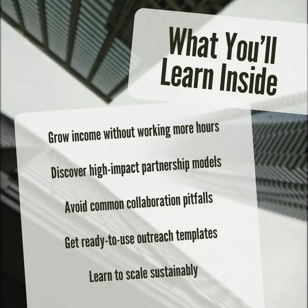 Strategic Alliances for Income Growth | Digital eBook Guide to Boost Your Income Streams through Profitable Partnerships