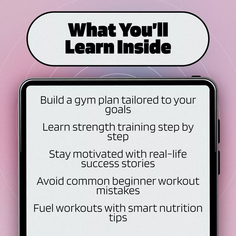 The Go-To Gym Routine For Women Ready To Feel Stronger | Gym Routine for Women eBook | Fitness Guide, Digital Download, Workout Plan
