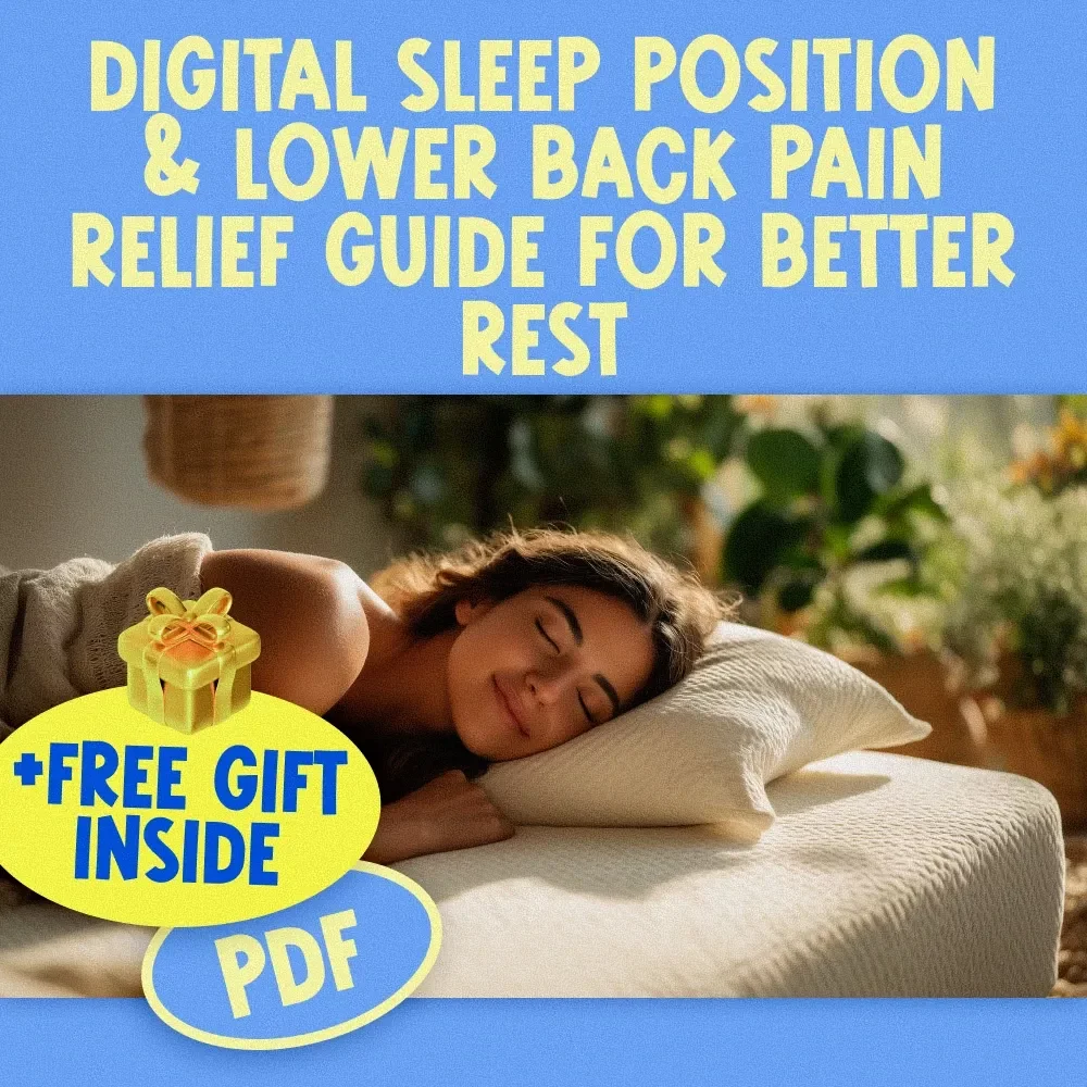 Your Back-Pain-Free Checklist | Digital Sleep Position & Lower Back Pain Relief Guide for Better Rest