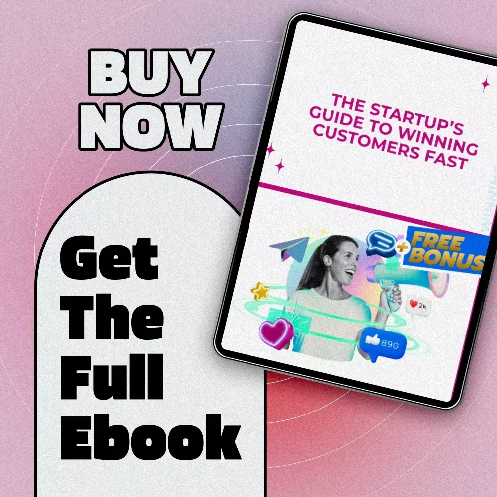 The Startup’s Guide to Winning Customers Fast | eBook for Entrepreneurs | Digital Download | Customer Acquisition for Startups