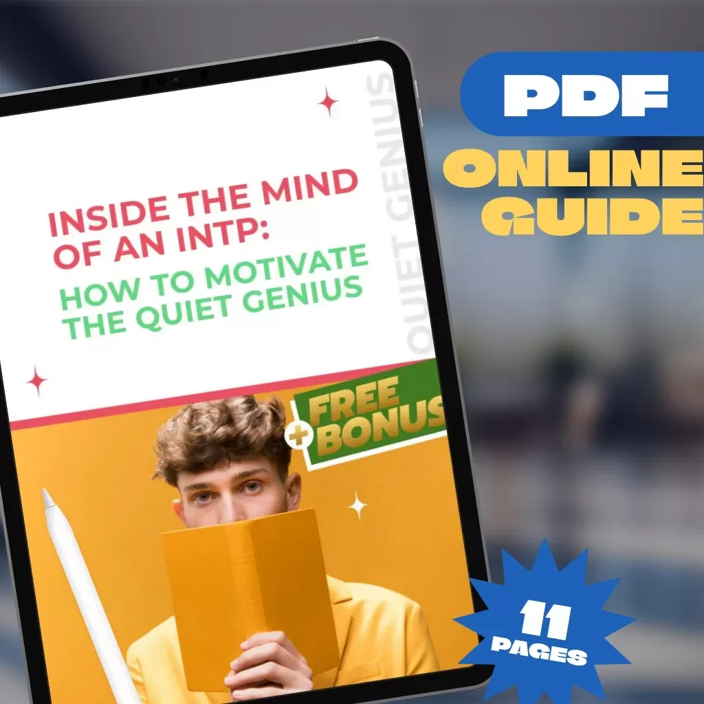 Inside the Mind of an INTP: How to Motivate the Quiet Genius | INTP Motivation Guide | Digital Download eBook for Understanding & Inspiring INTPs
