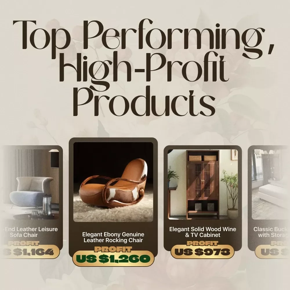 High-End Furniture with High Margins Online Store – Turnkey eCommerce Website | Premium-Grade Store Design + High-Profit Products | FREE SEO, Promo Guide & VIP Support Included