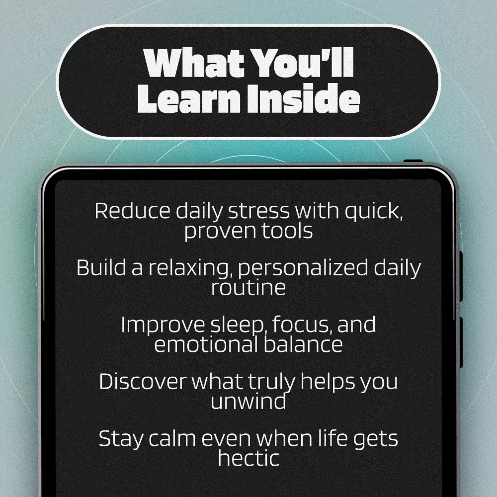 Your Guide to Finding Calm, Clarity, and Energy – Relaxation eBook for Mindfulness, Stress Relief, and Wellness