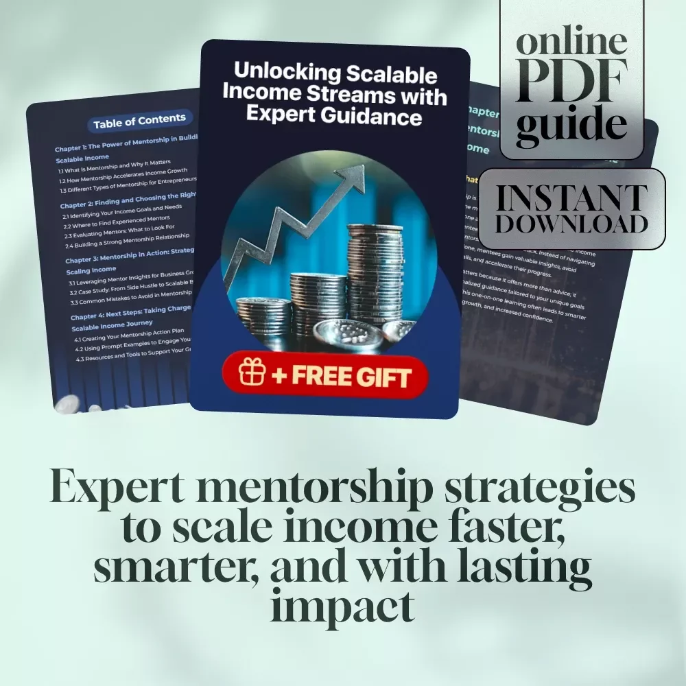 Unlocking Scalable Income Streams with Expert Guidance – Mentorship for Scalable Income Streams Guide, eBook for Entrepreneurs, Business Growth PDF Download