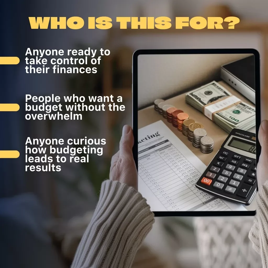 Your Money, Your Rules: The Simple Guide to Creating a Budget That Works | How to Create a Budget for Yourself eBook, Budget Planner PDF, Personal Finance Guide