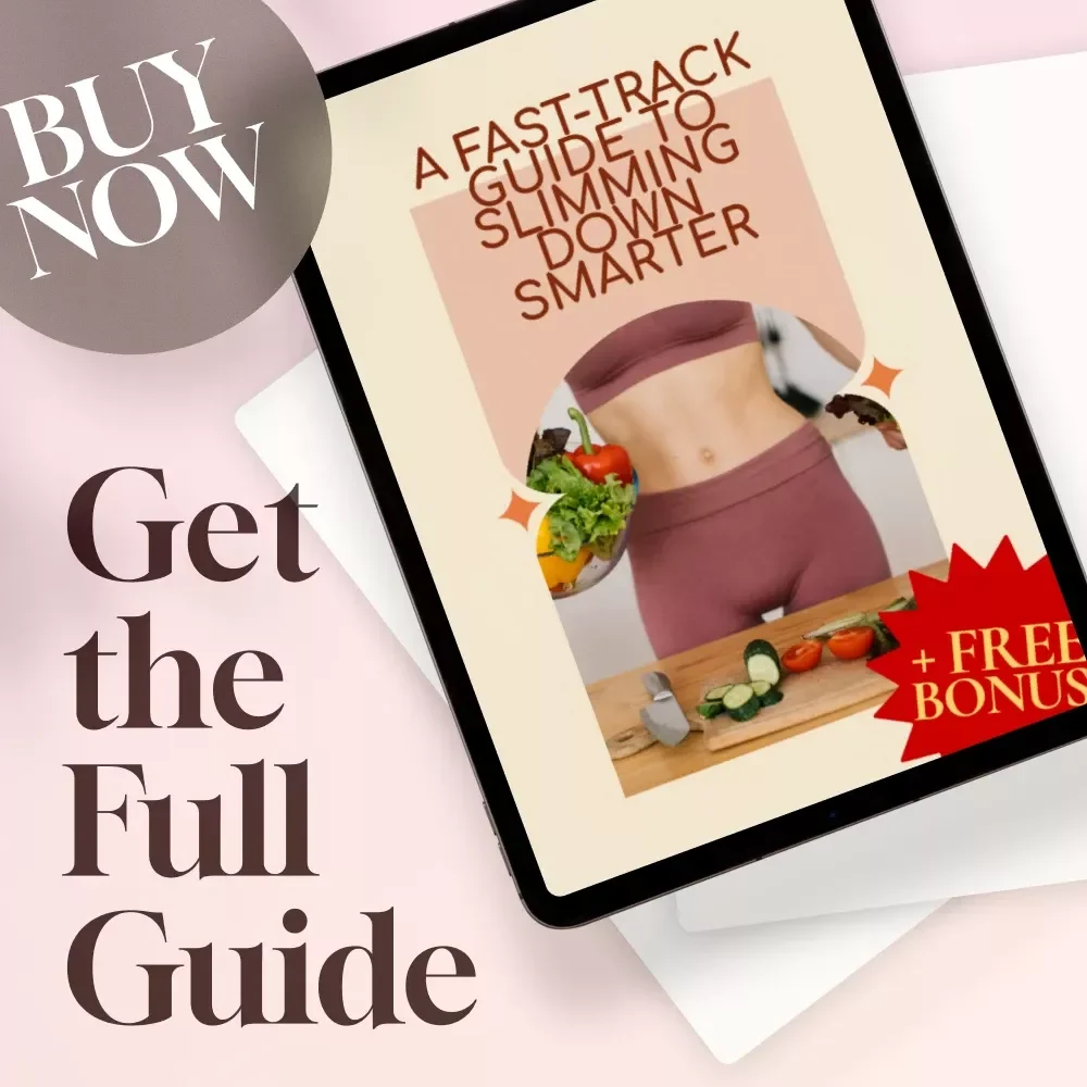 A Fast-Track Guide to Slimming Down Smarter | How to Cut Fat Fast eBook, Fat Loss Digital Guide, Instant Download Weight Loss Plan