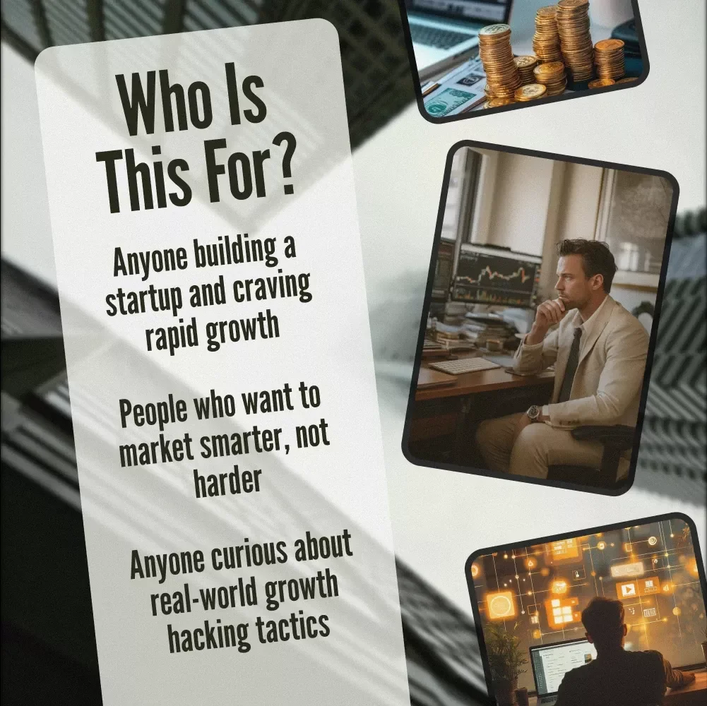 Growth Hacking for Startups eBook | Digital Download Guide for Entrepreneurs, Founders & Small Business Owners | Growth Hacking for Startups PDF