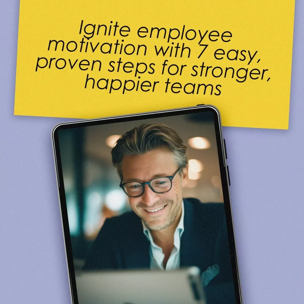 The Ultimate Employee Motivation Checklist: Spark Your Team’s Drive in 7 Easy Steps! | Books on How to Motivate Employees | Printable PDF Download | Workplace Culture Guide