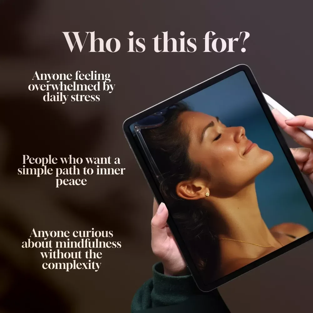 A Simple Mantra Guide to Stress Reduction and Inner Calm | eBook for Mantra Stress Reduction & Meditation Practice | Digital Download for Mindfulness