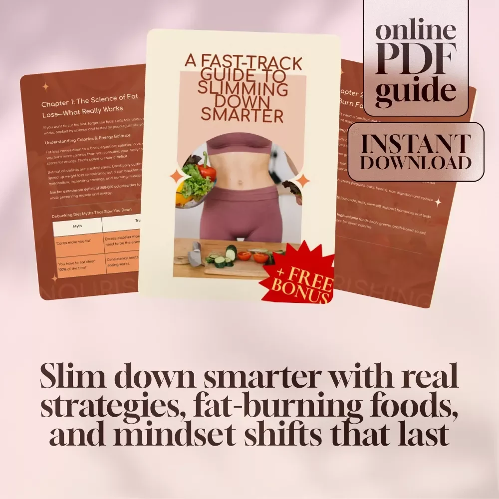 A Fast-Track Guide to Slimming Down Smarter | How to Cut Fat Fast eBook, Fat Loss Digital Guide, Instant Download Weight Loss Plan