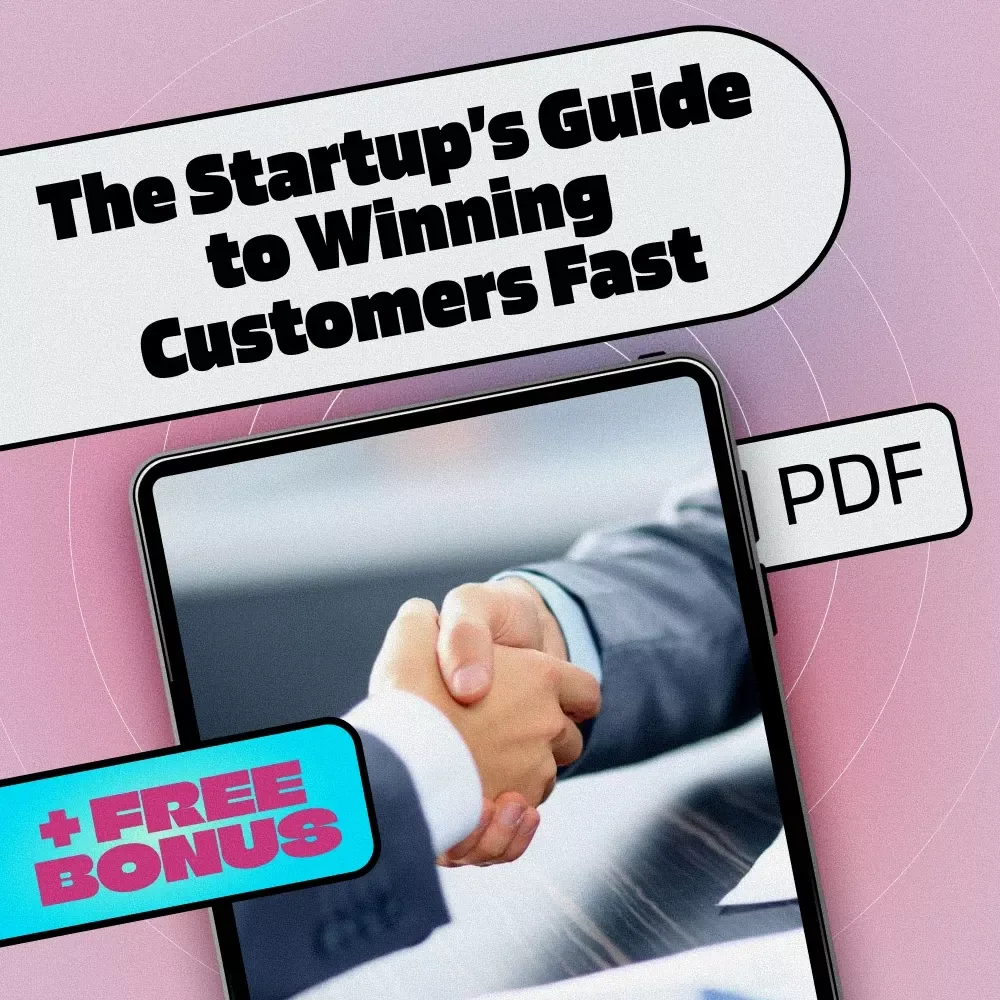The Startup’s Guide to Winning Customers Fast | eBook for Entrepreneurs | Digital Download | Customer Acquisition for Startups