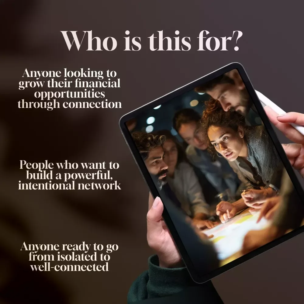 The Wealth Connection | Guide to Building Financial Networks for Success | eBook for Entrepreneurs, Founders & Professionals