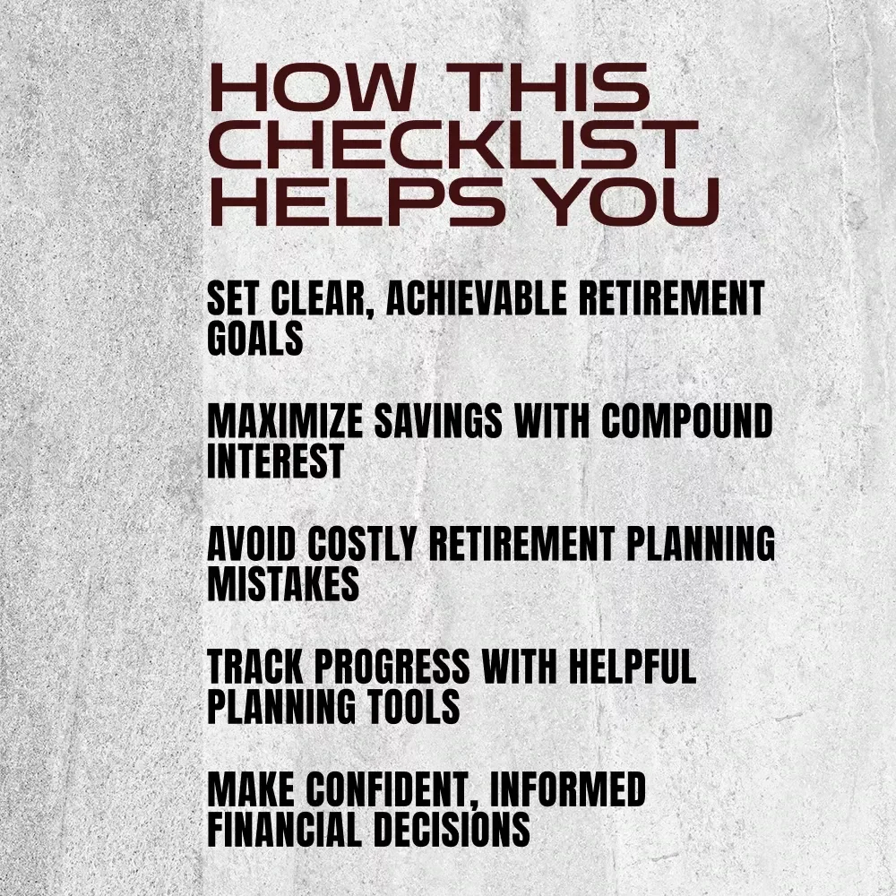 Your Ultimate Retirement Planning Checklist