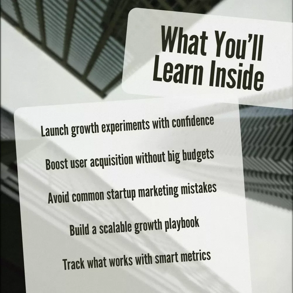 Growth Hacking for Startups eBook | Digital Download Guide for Entrepreneurs, Founders & Small Business Owners | Growth Hacking for Startups PDF