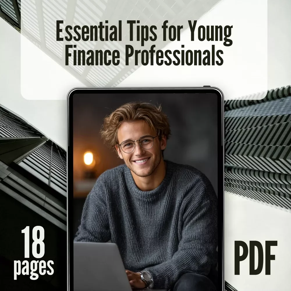Essential Tips for Young Finance Professionals | Networking Tips for Young Professionals in Finance | Career Growth eBook for Finance Graduates & Interns