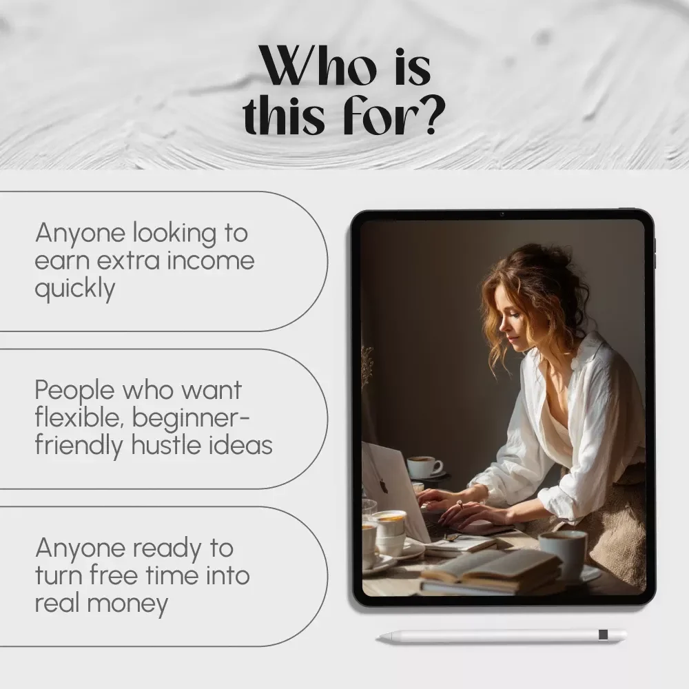 Your Ultimate Guide to Smart, Quick Income Boosts | Instant Download PDF | Side Hustles to Build Wealth Fast | Start Earning Now