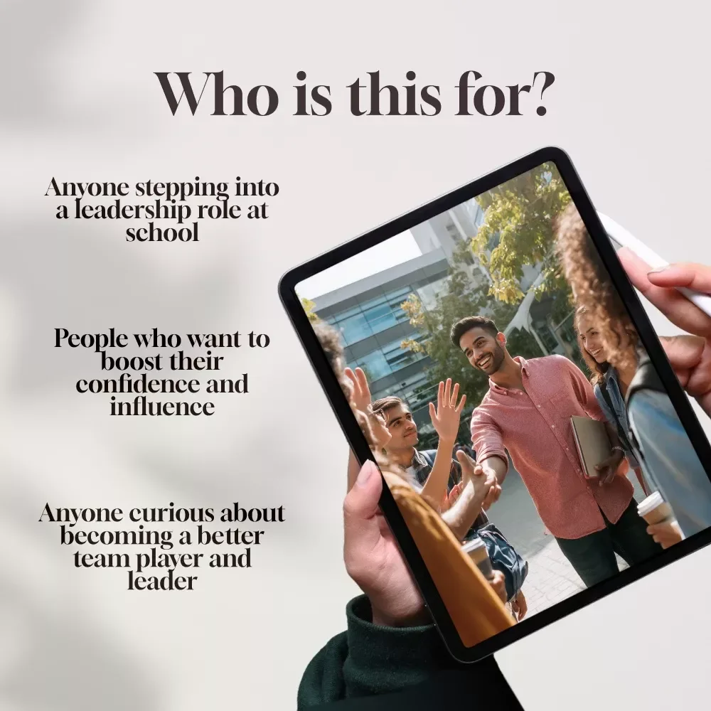 Lead the Way: A Student’s Ultimate Guide to Building Powerful Leadership Skills — How to Improve Leadership Skills as a Student | Digital Download PDF Guide, eBook, Checklist