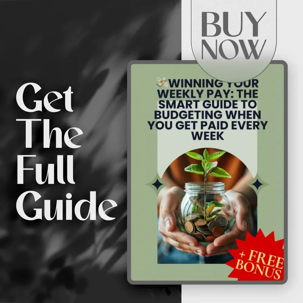 Winning Your Weekly Pay: The Smart Guide to Budgeting When You Get Paid Every Week | How to Budget When You Get Paid Weekly | Digital Download Guide for Weekly Budgeting Success