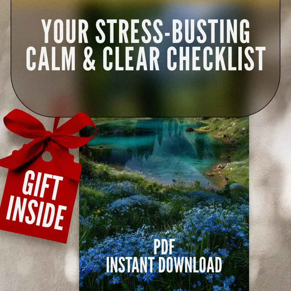 Your Stress-Busting Calm & Clear Checklist | Digital Health and Stress Reduction Strategies PDF
