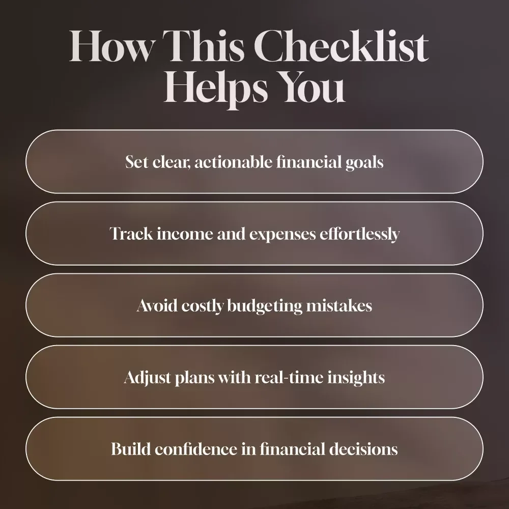 Your Ultimate Business Budgeting Checklist: Plan, Track, and Grow! | Digital Download for Small Business Owners | How to Do a Business Budget Guide