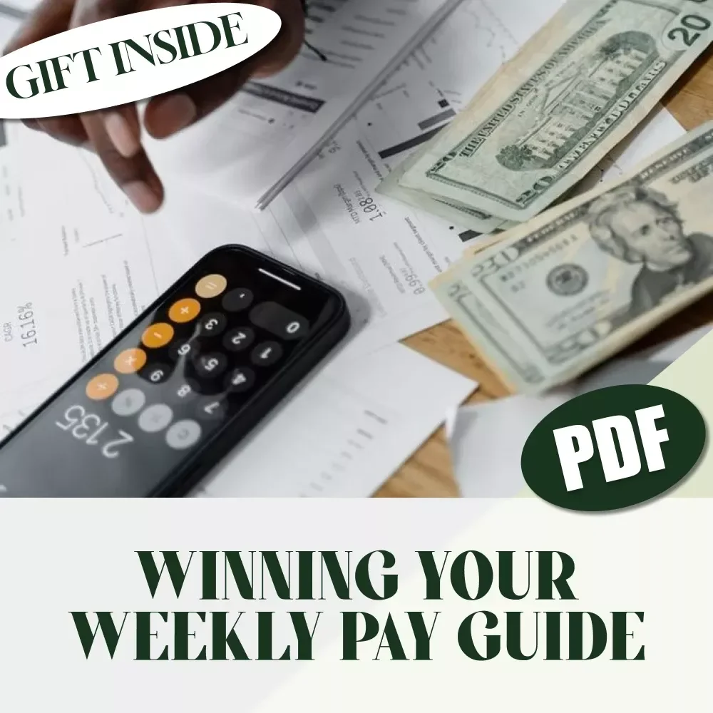 Winning Your Weekly Pay: The Smart Guide to Budgeting When You Get Paid Every Week | How to Budget When You Get Paid Weekly | Digital Download Guide for Weekly Budgeting Success