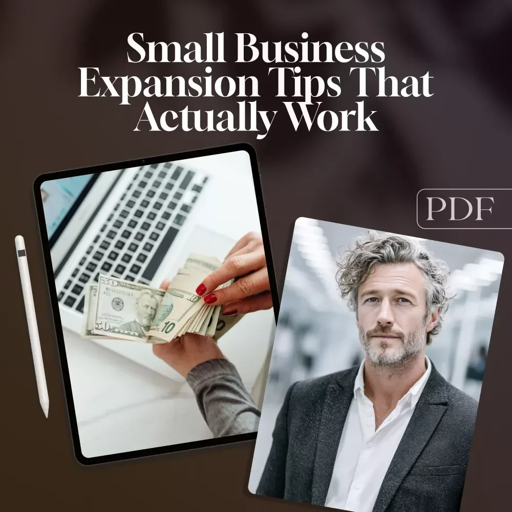 Small Business Expansion Tips That Actually Work | Digital Guide for Entrepreneurs, Small Business Owners & Startups | Small Business Expansion Tips eBook