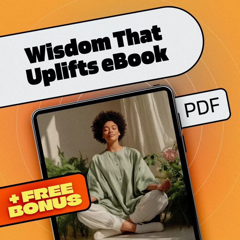 Wisdom That Uplifts: Positive Thinking Through the Bhagavad Gita | eBook for Mindfulness, Spiritual Growth & Gita Quotes on Positive Thinking