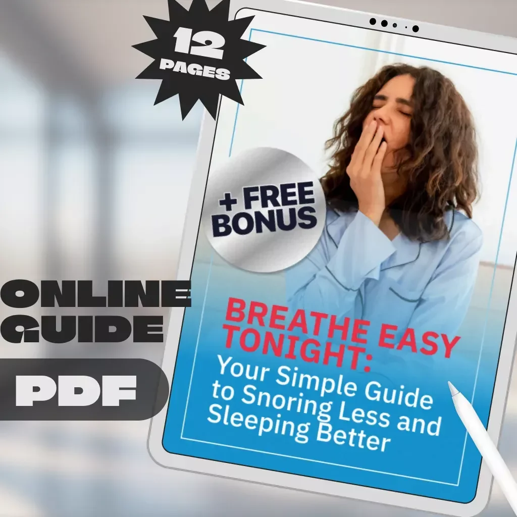 Breathe Easy Tonight: Your Simple Guide to Snoring Less and Sleeping Better | Digital Guide to How to Snore Less, Sleep Deeper, and Wake Refreshed