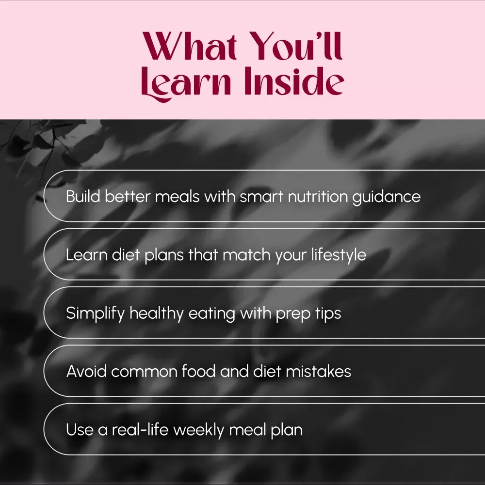 Fuel Your Body: The Ultimate Guide to Delicious and Balanced Diet Meals | Healthy Eating PDF | Diet Meals Guide for Meal Planning & Nutrition