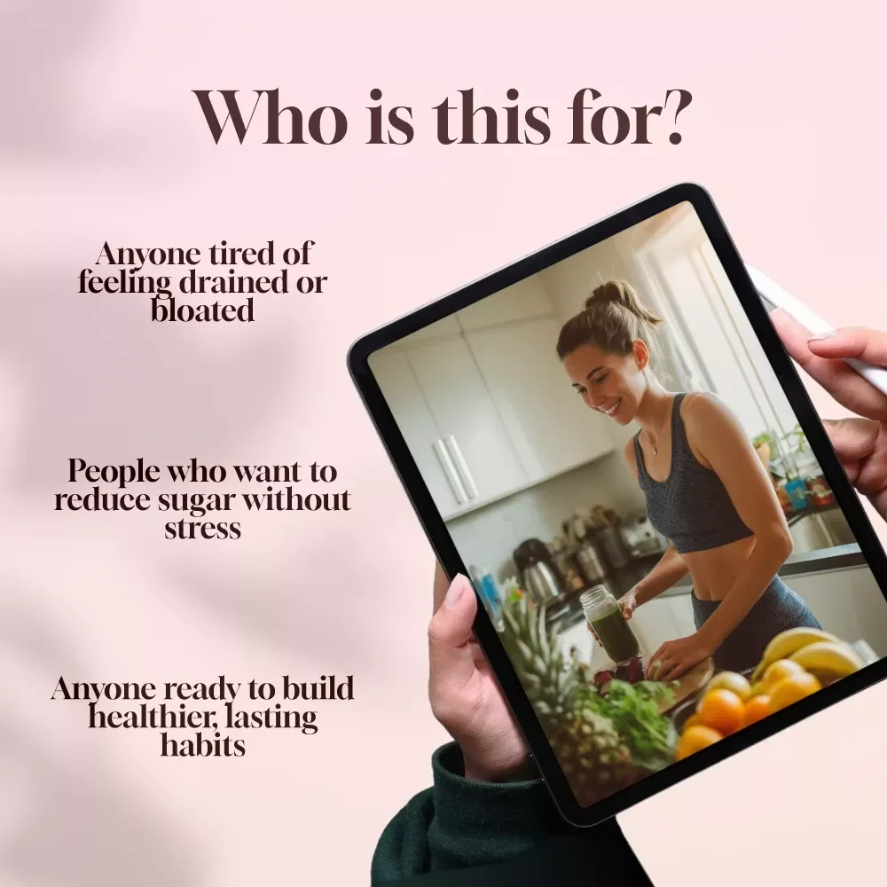 Your Simple Guide to Cutting Sugar and Reclaiming Health | How to Cut Off Sugar eBook for Wellness & Healthy Living