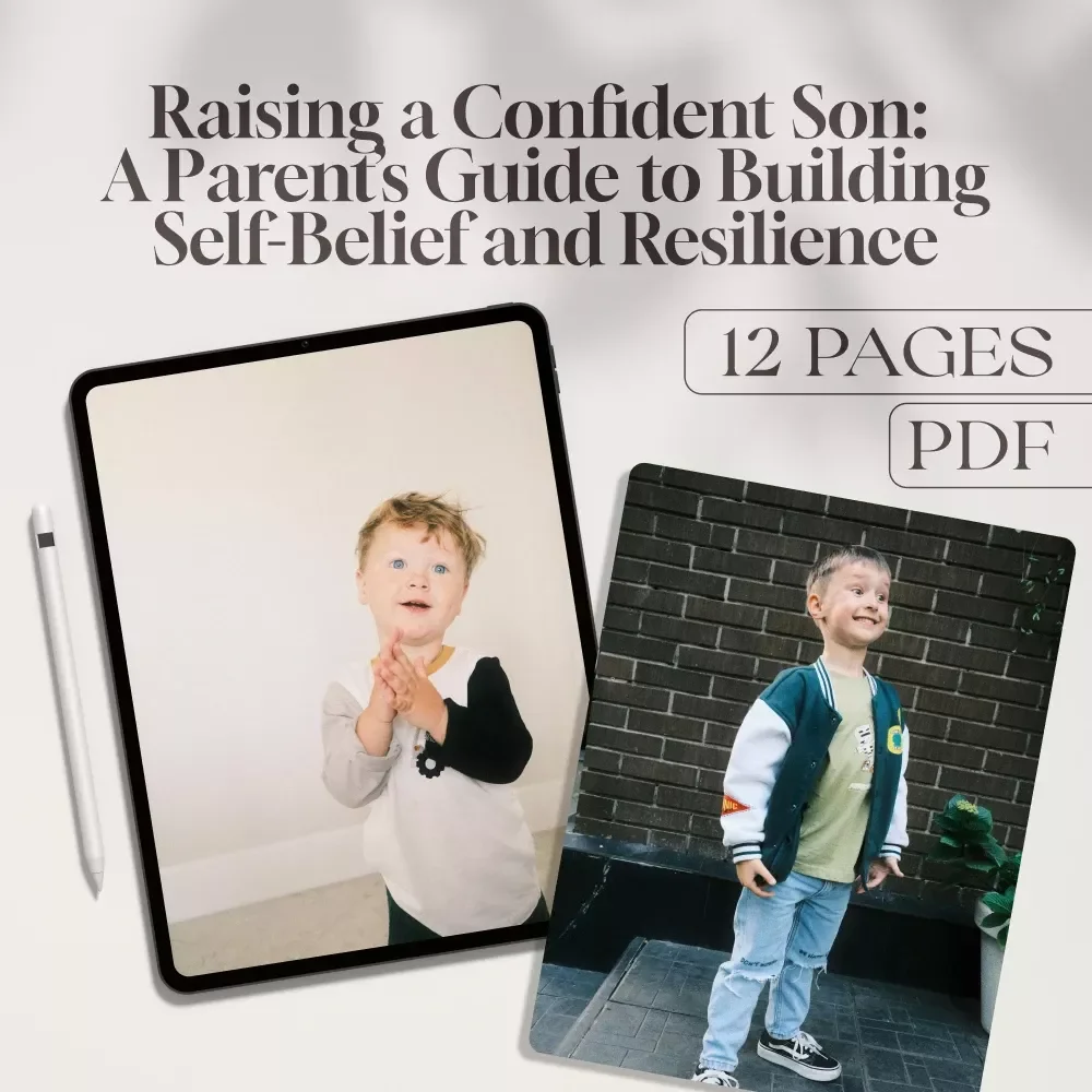 Raising a Confident Son: A Parent’s Guide to Building Self-Belief and Resilience | How to Build My Son’s Confidence | Digital Download Parenting Guide