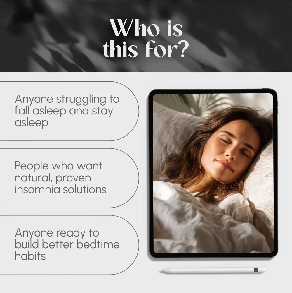 Your Fast-Track Guide to Beating Insomnia and Falling Asleep Faster – How to Fall Asleep Fast with Insomnia | Digital Sleep Guide PDF